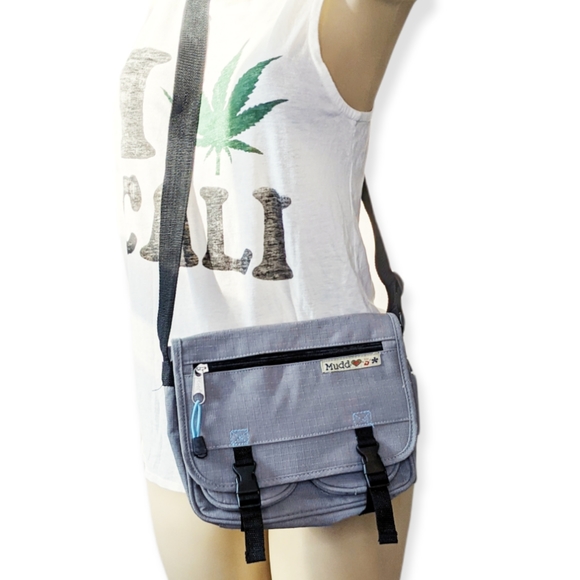 Y2K Mudd Mini Cargo Messenger Bag - Picture 2 of 14